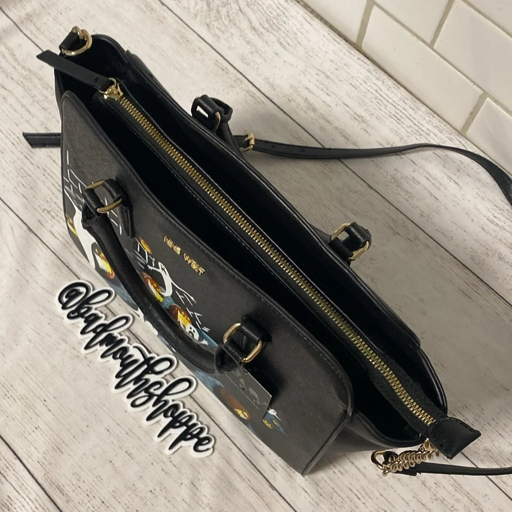 *Cup of Horror The Nightmare Before Christmas Pumpkin Patch Satchel Purse Bag - Picture 9 of 14